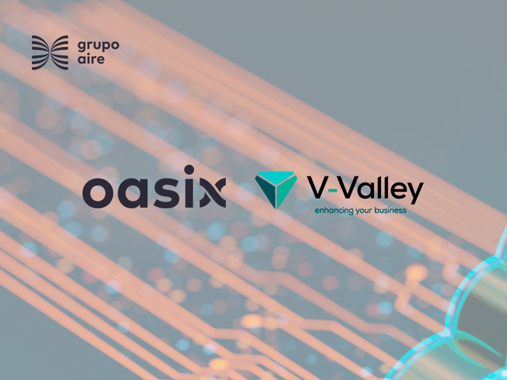Acuerdo entre Grupo Aire y V-Valley para ofrecer las soluciones de OASIX