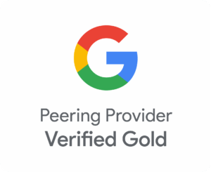 Grupo Aire Peering Gold de Google
